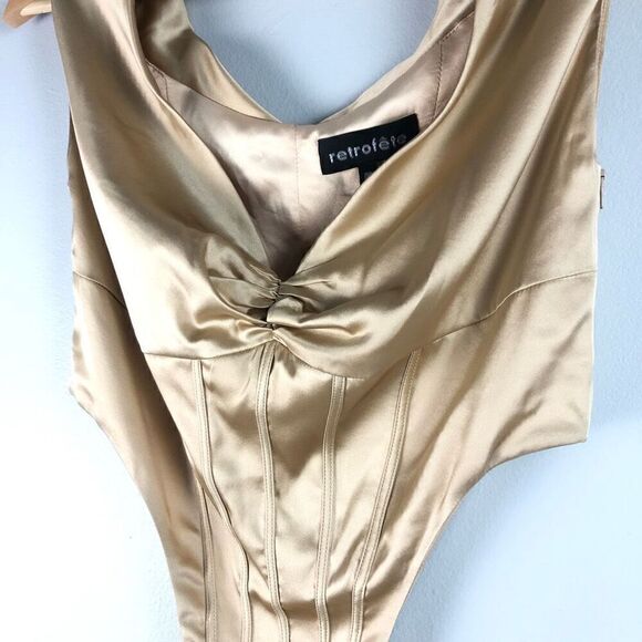 Retrofête Rozik Silk Bodysuit - Picture 7 of 14